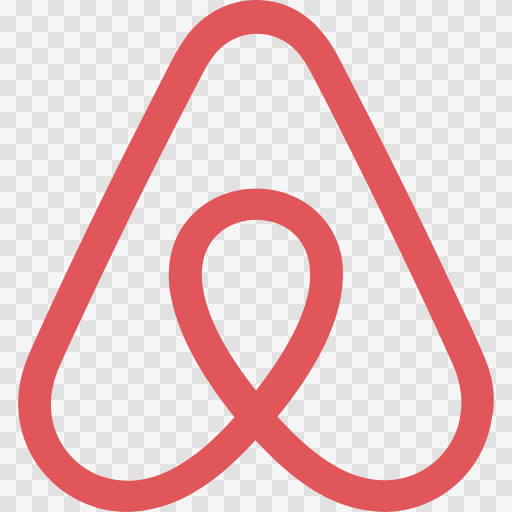 Airbnb logo as a gain map image