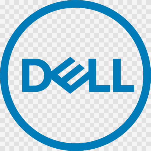Dell logo as a gain map image