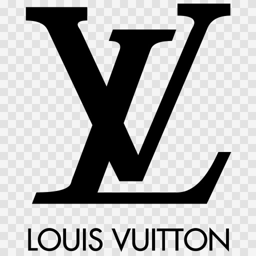 Louis Vuitton logo as a gain map image