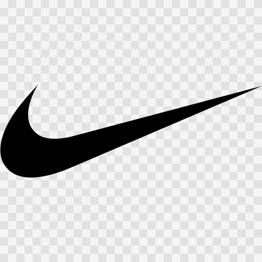 Nike logo as a gain map image