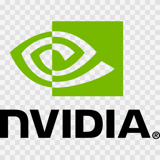NVIDIA logo gain map image