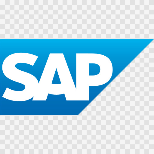SAP logo as a gain map image