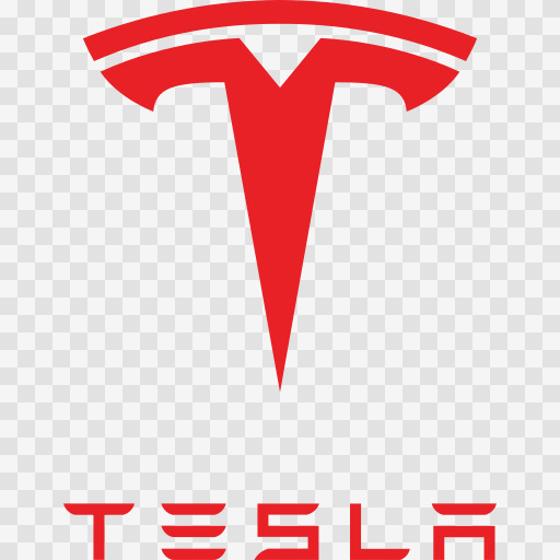 Tesla logo as a gain map image
