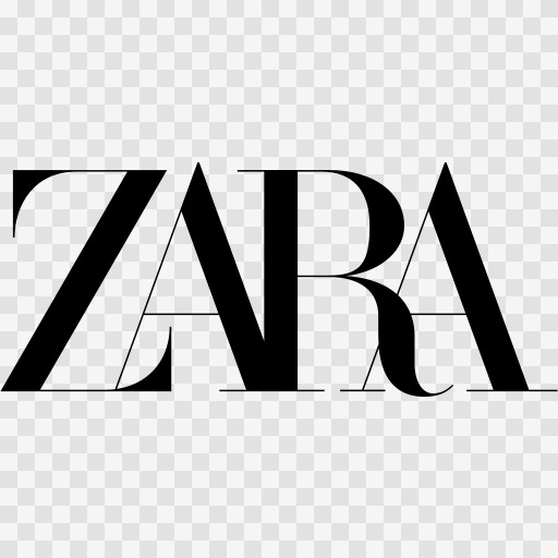 Zara logo as a gain map image